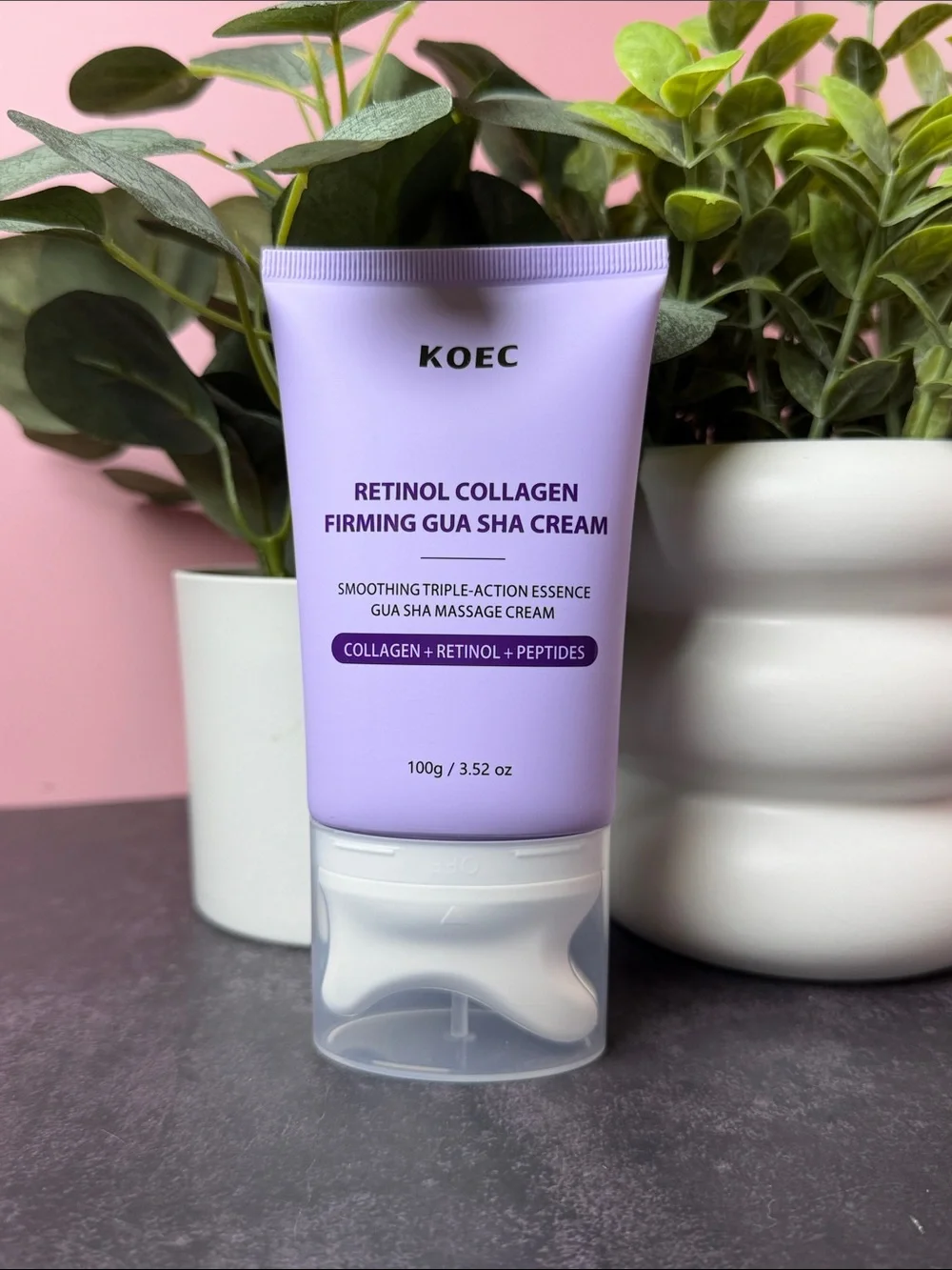 Retinol Collagen Firming Gua Sha Cream — Lavender